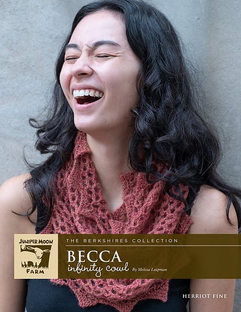 BECCA INFINITY COWL Pattern by Juniper Moon - Leaflet - Paradise Fibers