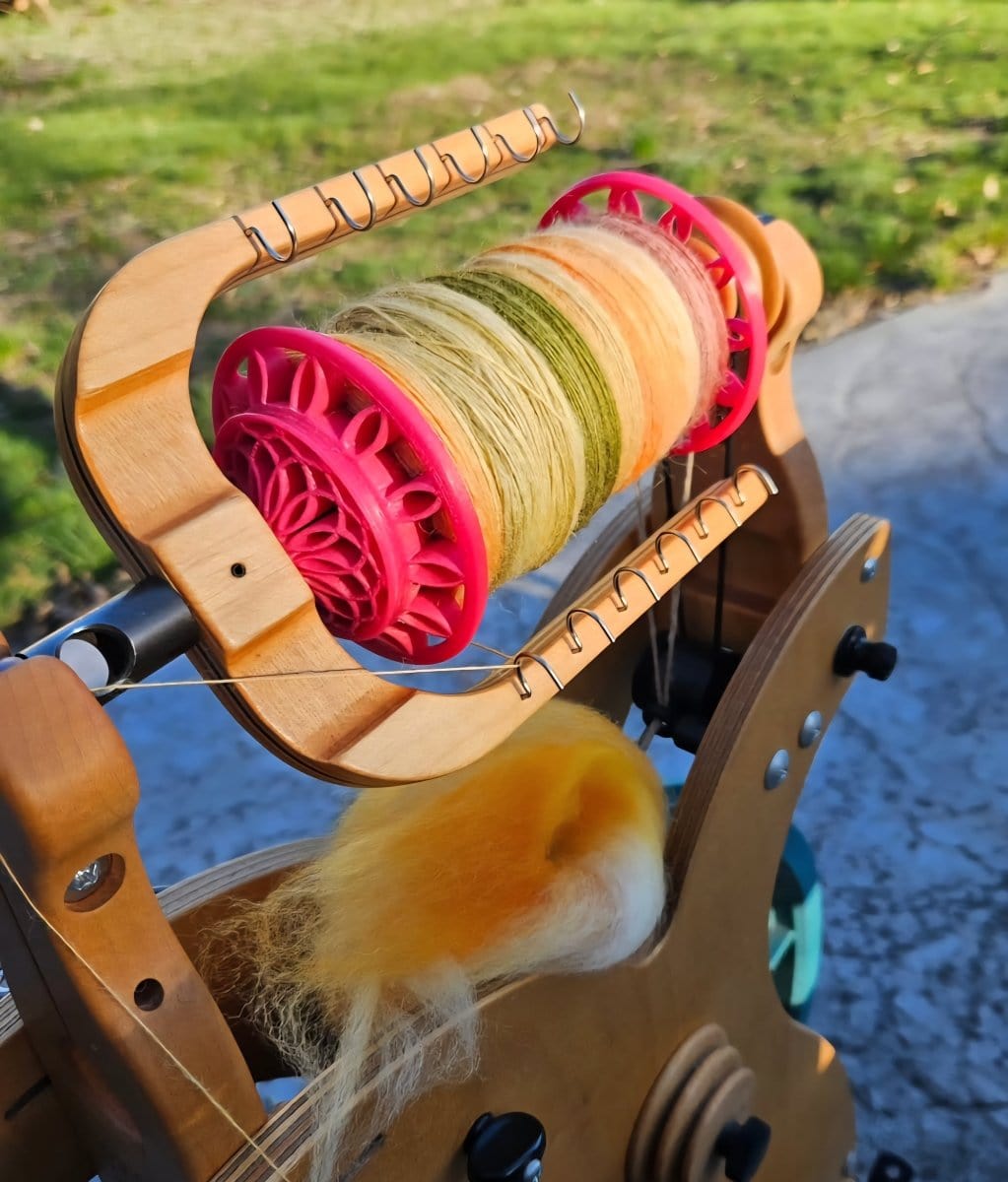 Beginning Spinning on a Wheel Class with Chantel - Paradise Fibers