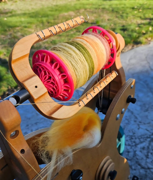 Beginning Spinning on a Wheel Class with Chantel - Paradise Fibers