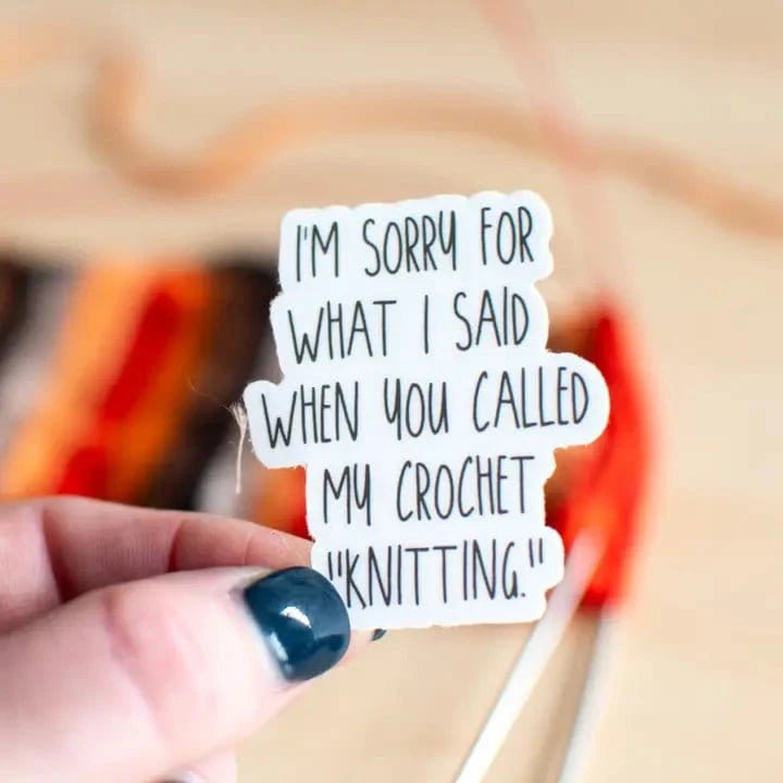 Binkwaffle | Sorry... Stickers - Paradise Fibers