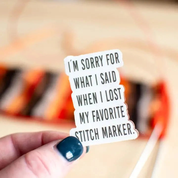 Binkwaffle | Sorry... Stickers - Paradise Fibers