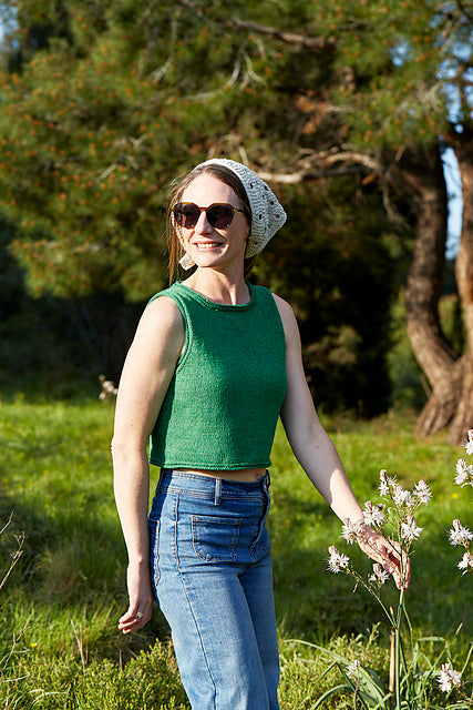 Breza Top Pattern by Nina Holubcova