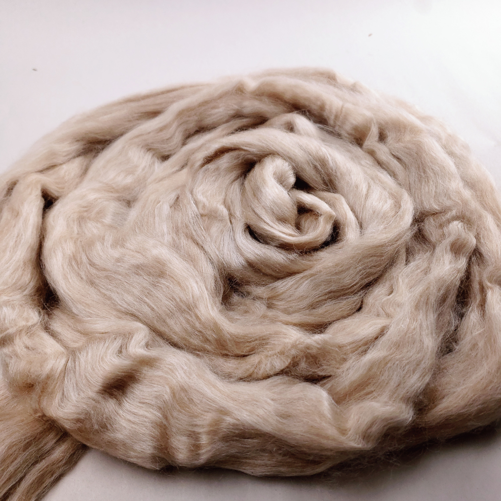 Paradise Fibers Camel and Tussah Silk Blend