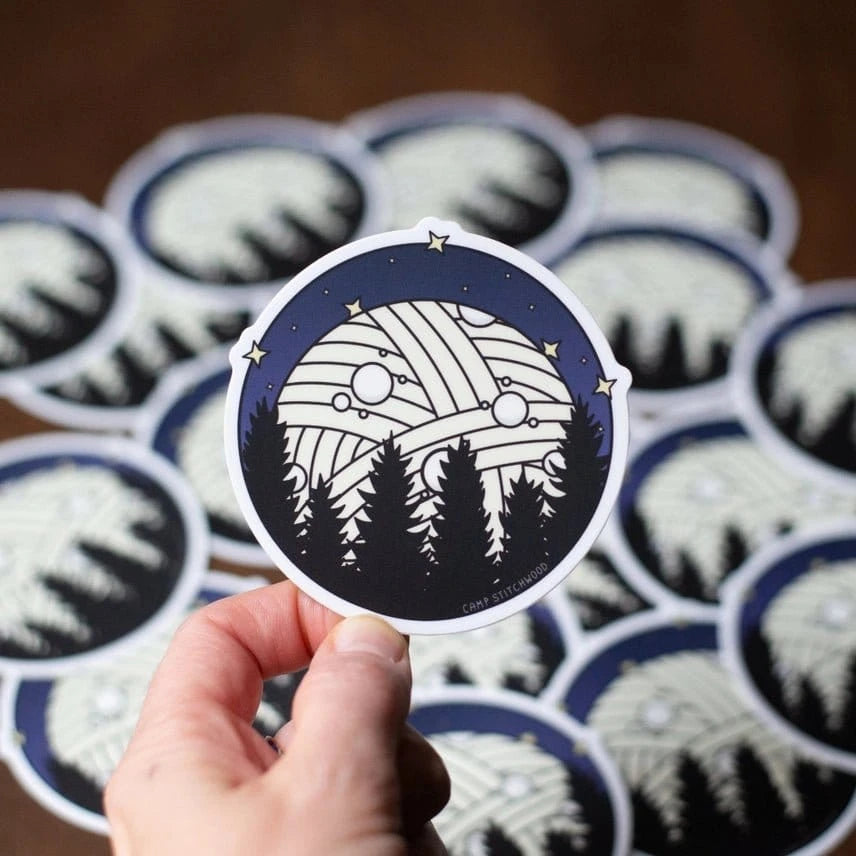 Camp Stitchwood | Stickers - Paradise Fibers
