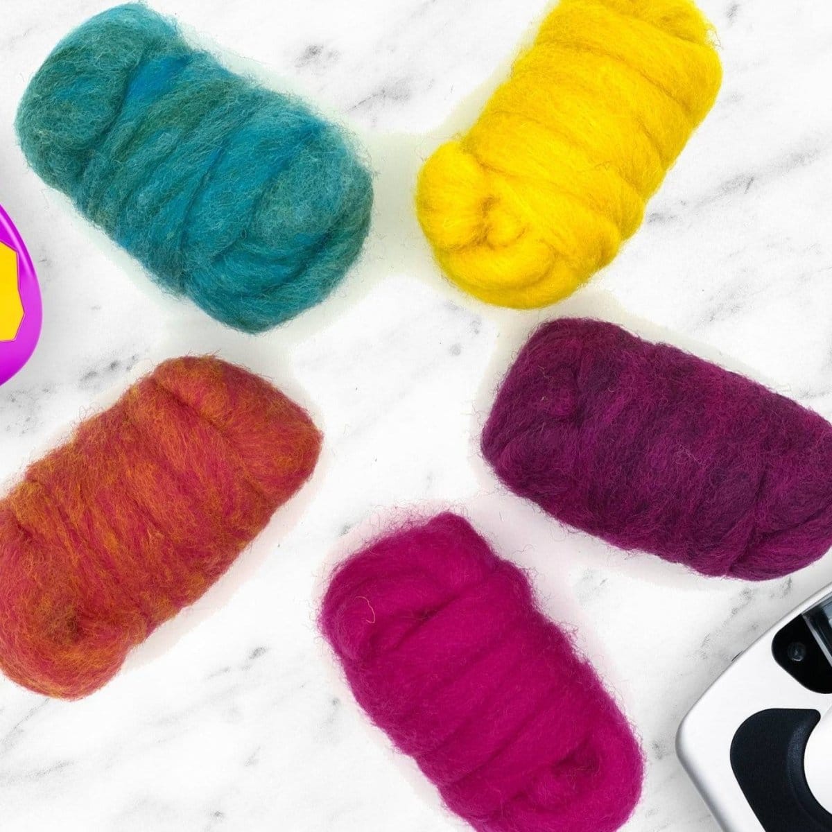Carded Corrie Mixed Bags | 90's Tones - Paradise Fibers