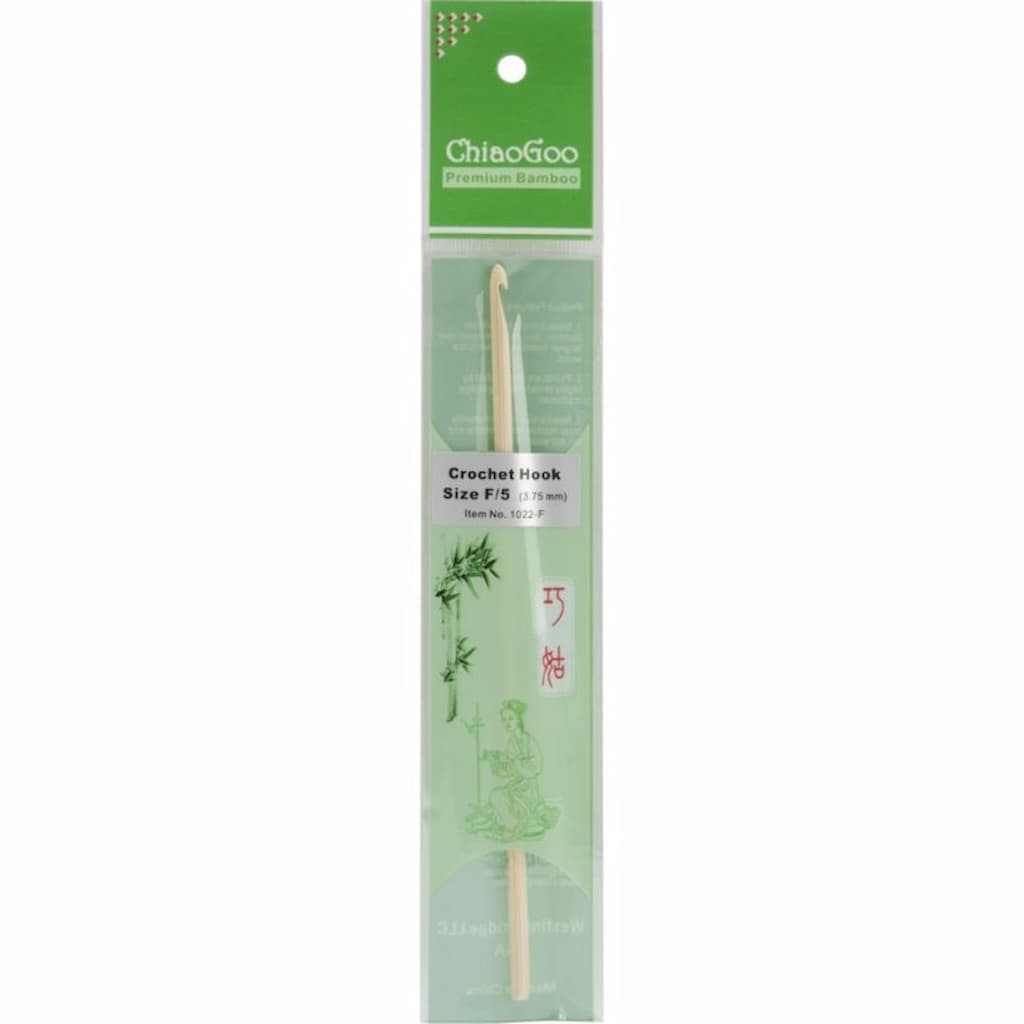 ChiaoGoo Bamboo Crochet Hooks - Paradise Fibers