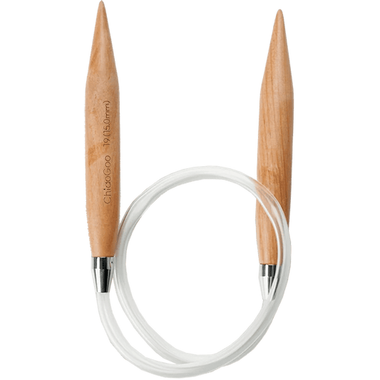 ChiaoGoo Oversized Wooden Circular Knitting Needles - Paradise Fibers