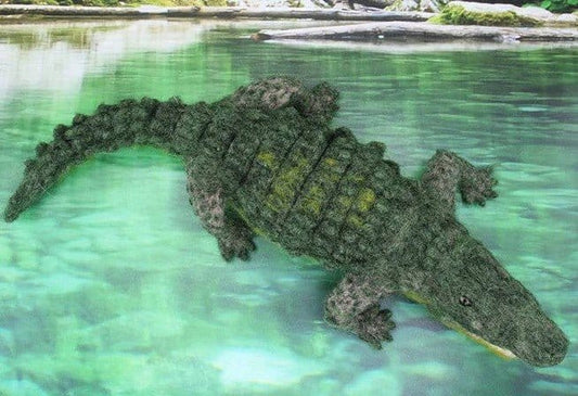 Coby the Crocodile Needle Felting Kit - Paradise Fibers