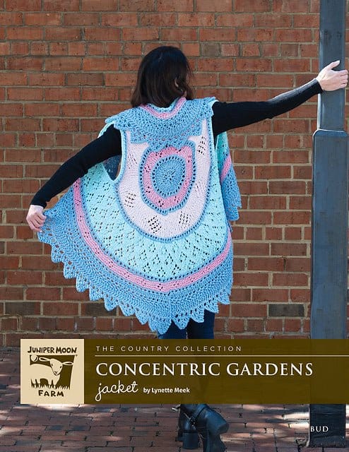 CONCENTRIC GARDENS JACKET Pattern by Juniper Moon - Leaflet - Paradise Fibers