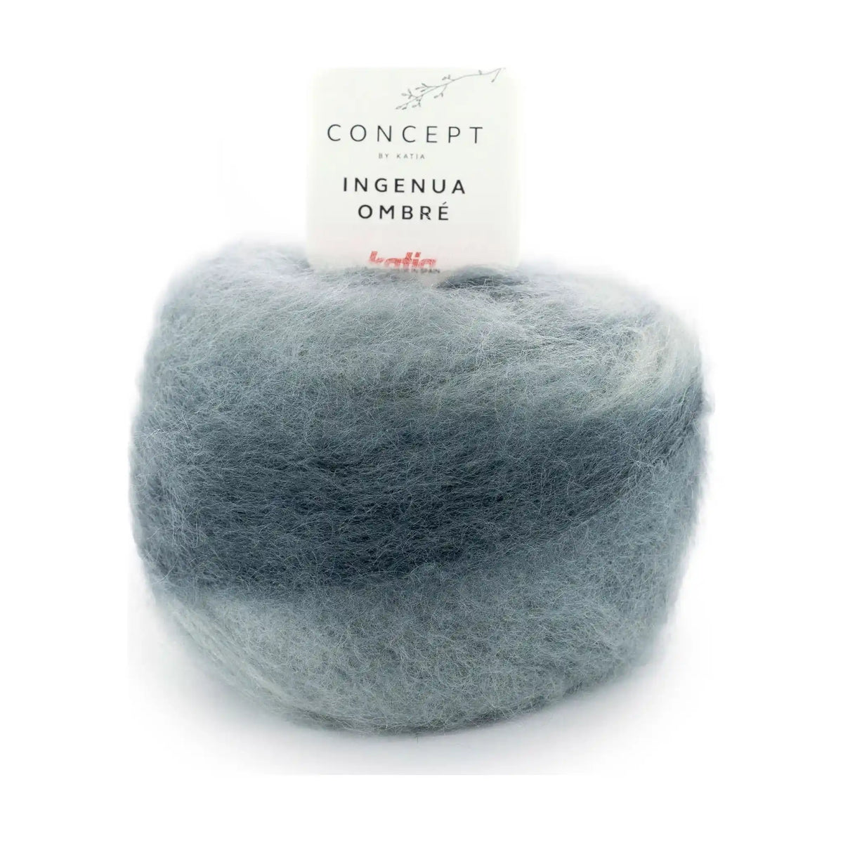 Concept by KATIA Ingenua Ombré color 207 - Black-Grey