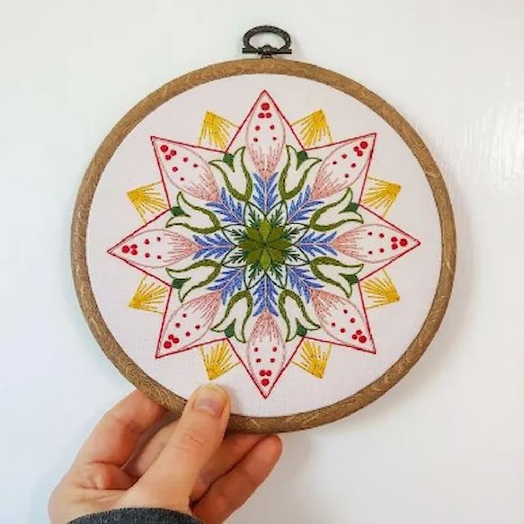 Cozyblue Market Day Embroidery Kit - Paradise Fibers