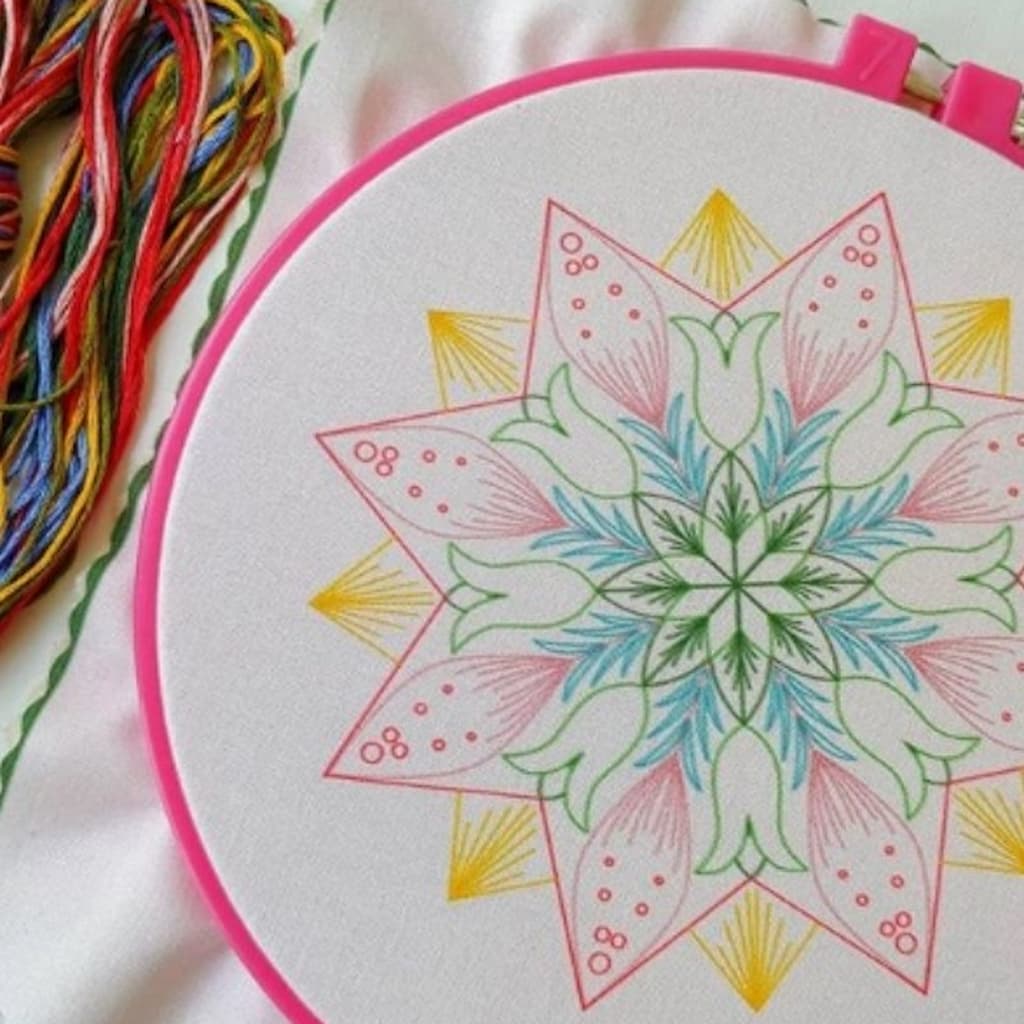 Cozyblue Market Day Embroidery Kit - Paradise Fibers