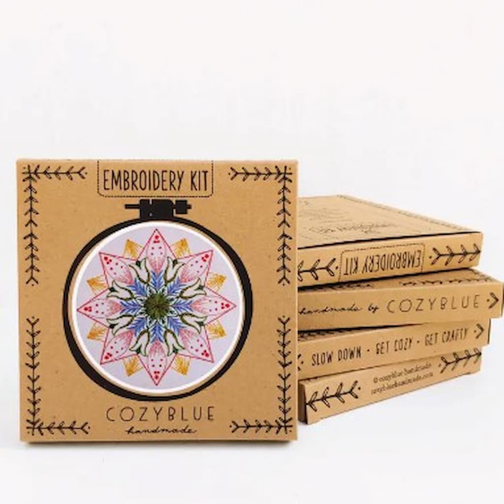 Cozyblue Market Day Embroidery Kit - Paradise Fibers