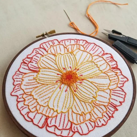 Cozyblue Merry Gold Embroidery Kit - Paradise Fibers