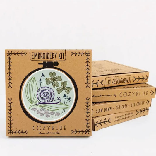 Cozyblue Slow + Steady Embroidery Kit - Paradise Fibers
