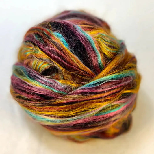 Dia De Muertos – 80/20 Bamboo Merino Spinning Fiber Top - Paradise Fibers