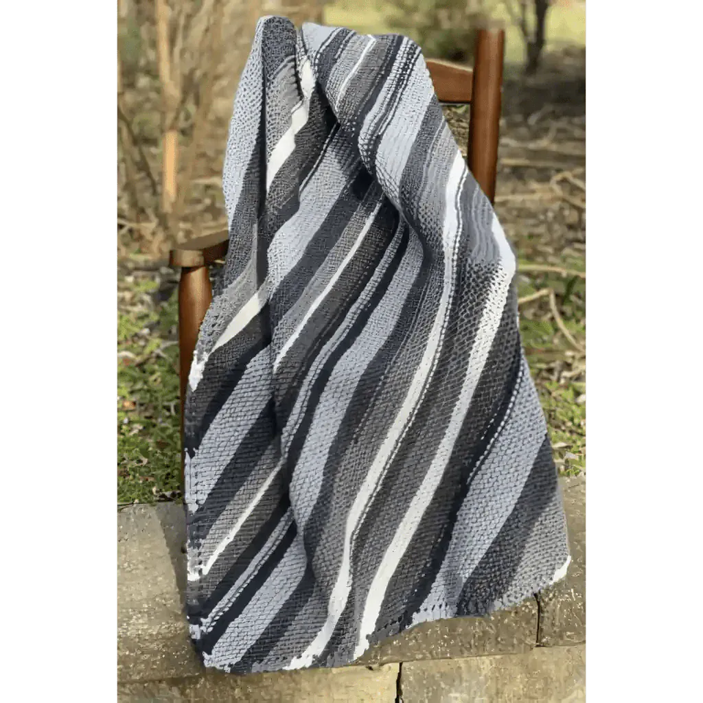 Diagonal Baby Blanket Pattern - Paradise Fibers