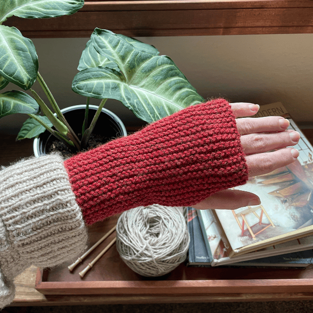 Knitting 101 with Katie | July Fingerless Mitts