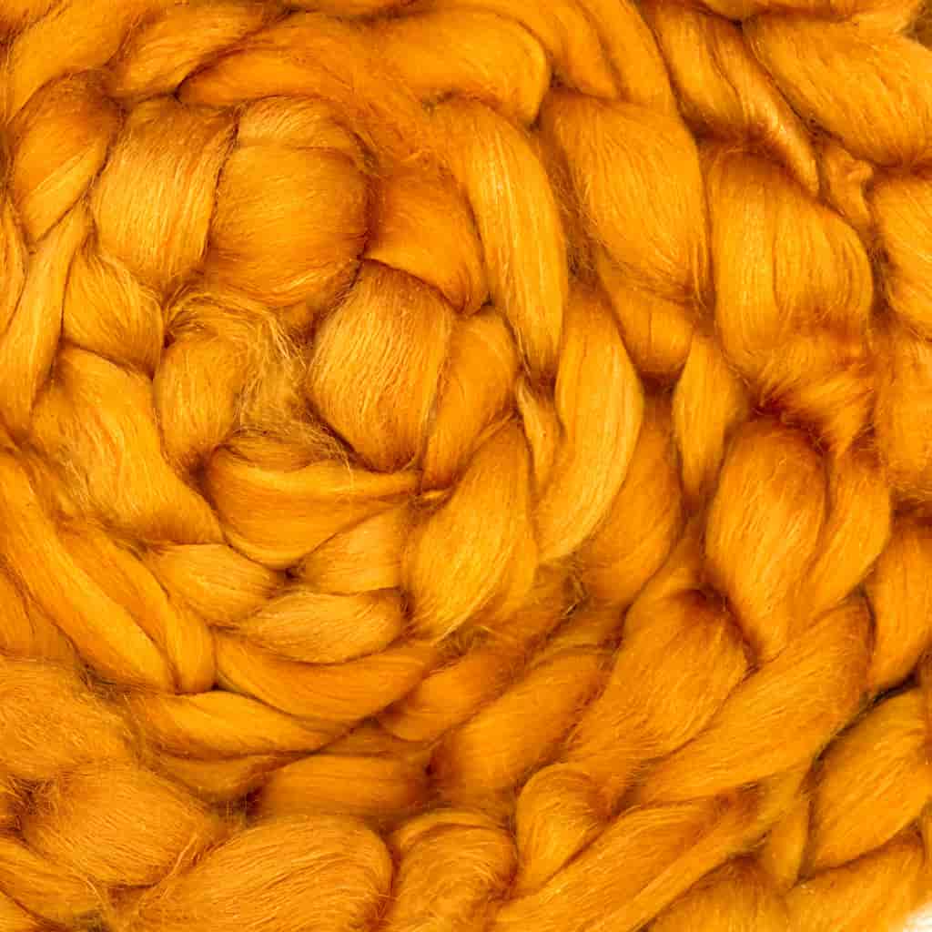 Dyed Tussah Silk - Paradise Fibers