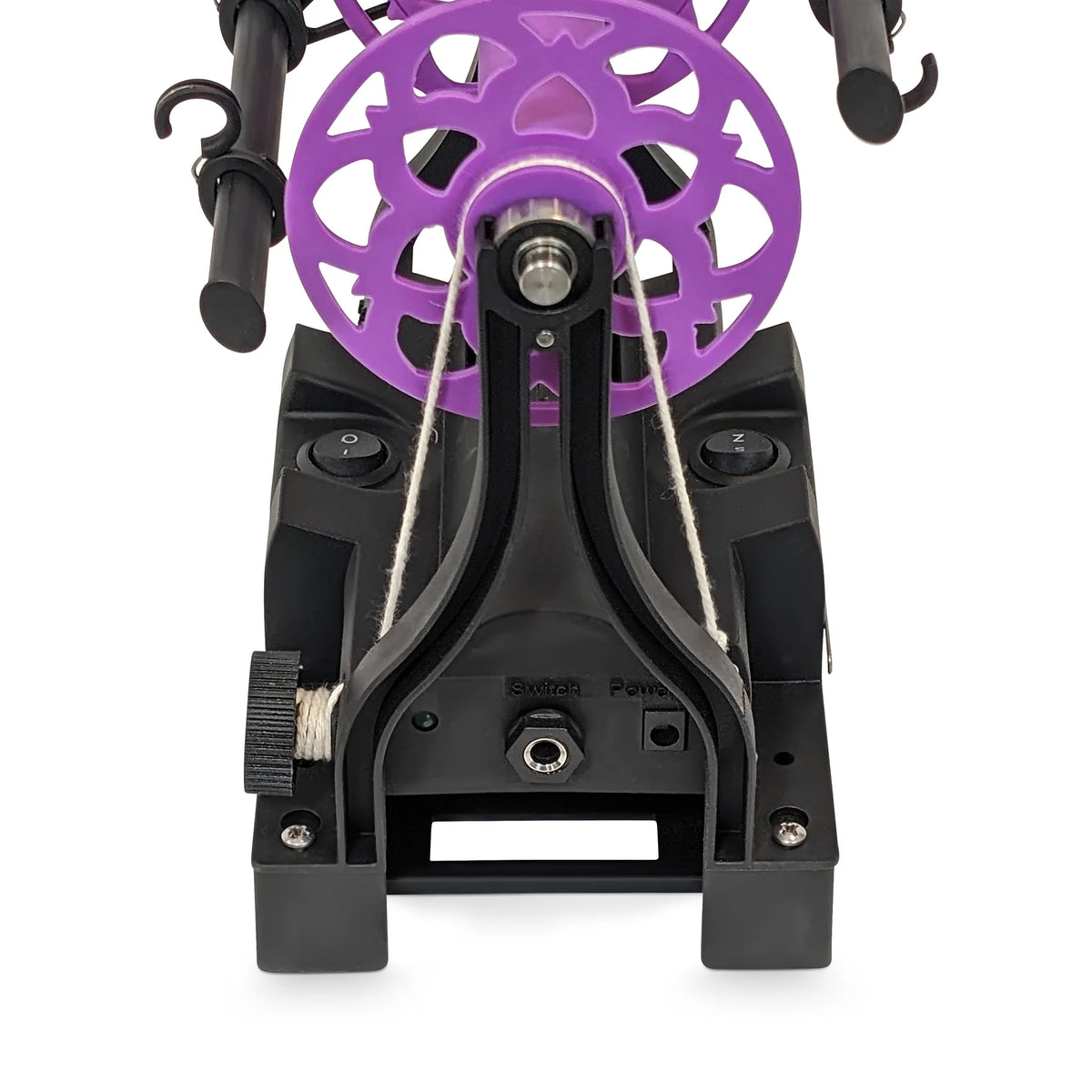 Electric Eel Wheel 6.1 flyer and sliding hooks from above