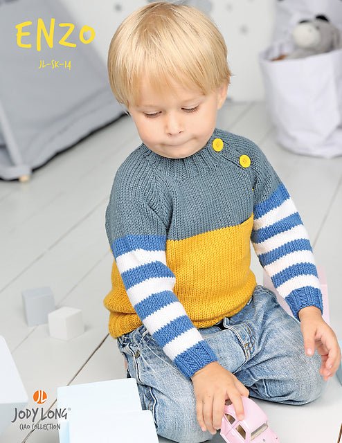 ENZO Pattern by Jody Long - Leaflet - Paradise Fibers