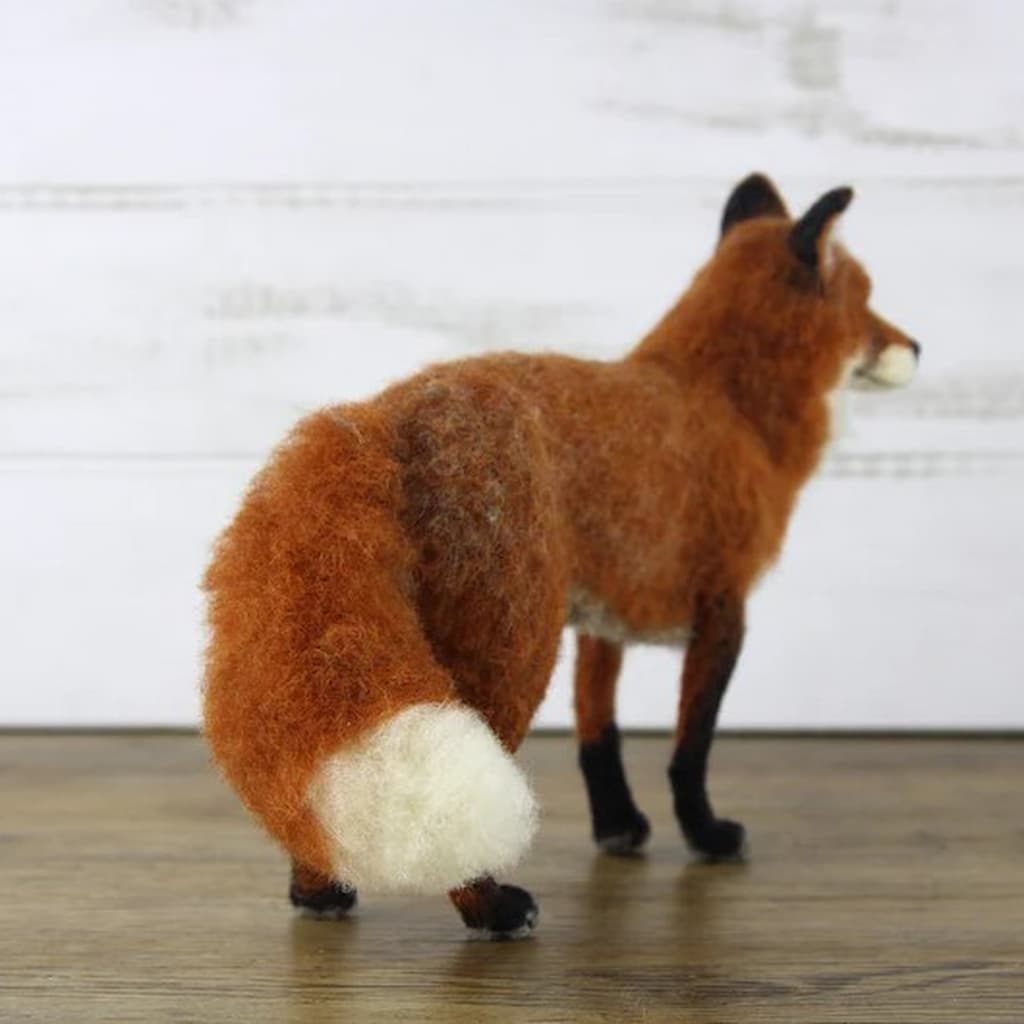 Fabian the Fox Needle Felting Kit - Paradise Fibers