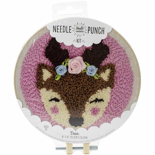 Fabric Editions Needle Creations Needle Punch Kit 6" - Paradise Fibers