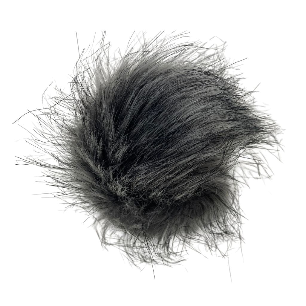 Faux Fur Pom Poms - 3" - Paradise Fibers