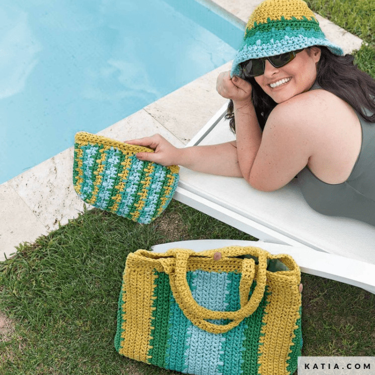 Fil Katia 100% Crochet Pattern Book #113 - Paradise Fibers