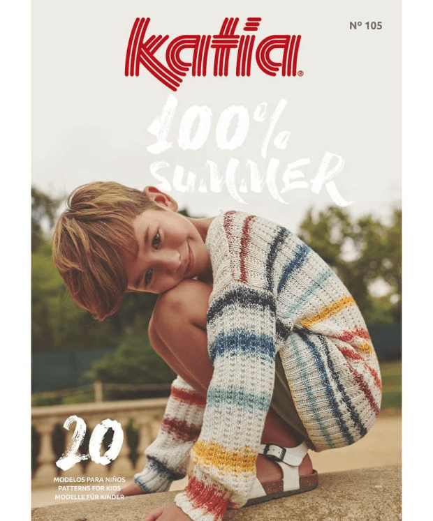Fil Katia 100% Summer Pattern Book #105 - Paradise Fibers