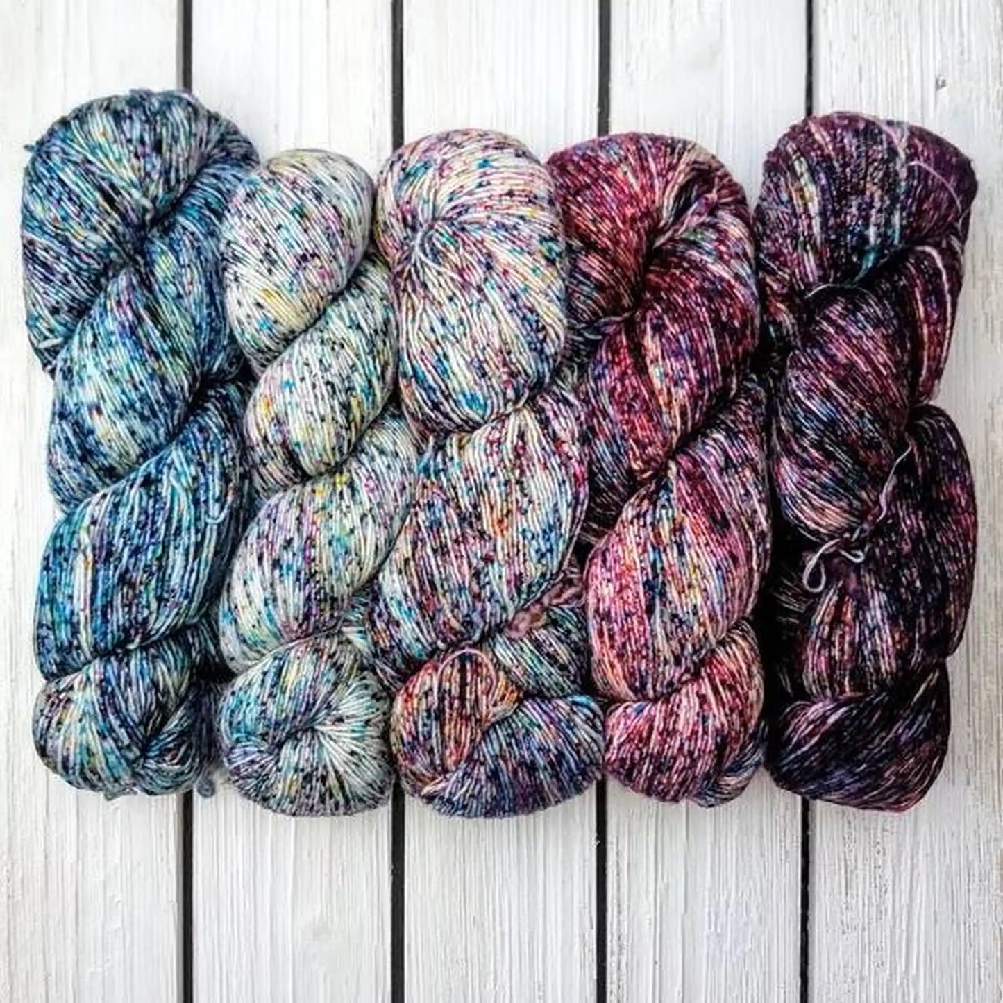Malabrigo Finito Fingering color 555 Quinteto