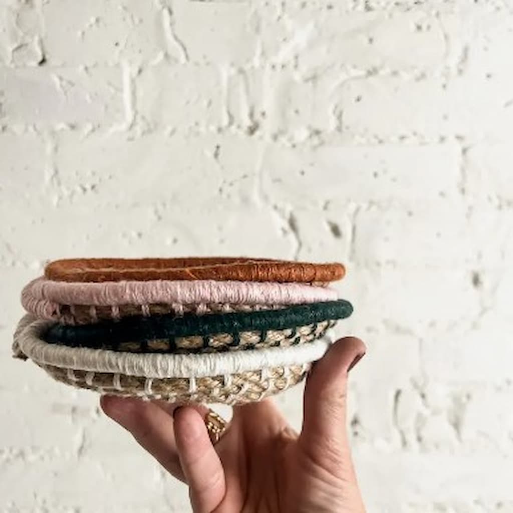 Flax and Twine Naomi Mini Bowls - Paradise Fibers