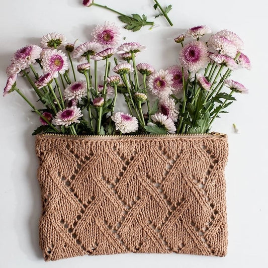 Flax & Twine Rowan Pouch Kit - Paradise Fibers