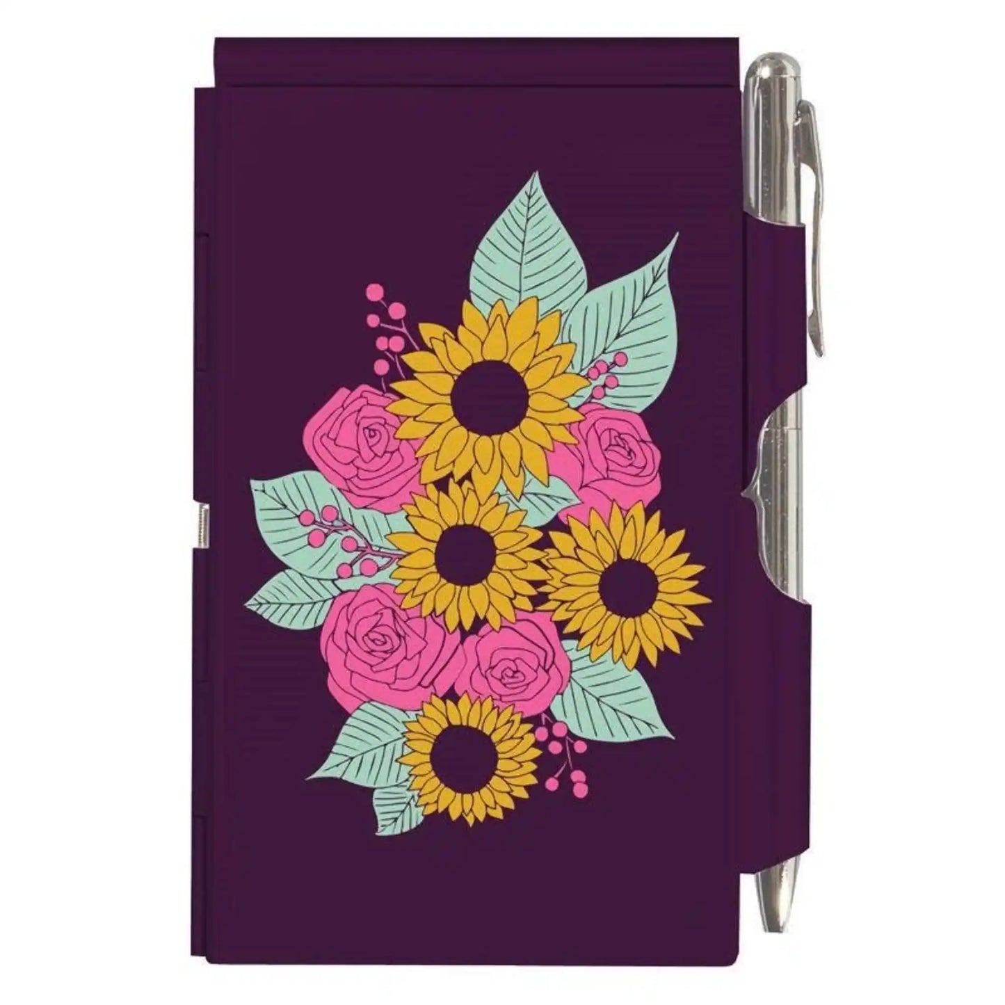 Wellspring Flip Note Book - Sunflowers