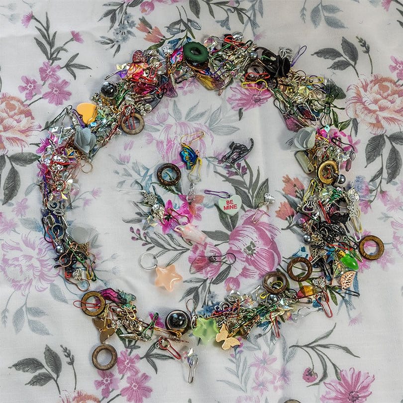 Grab Bag of Custom Stitch Markers - Paradise Fibers