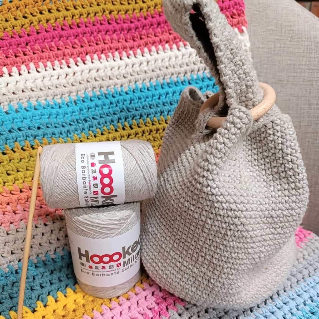 Hoooked | DIY Crochet Japanese Knot Bag Kit - Paradise Fibers