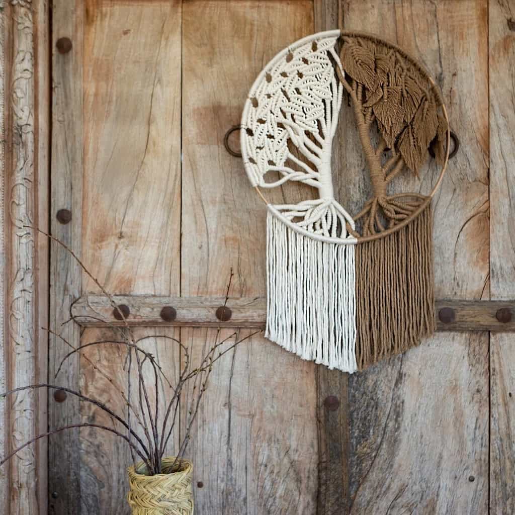 Hoooked | DIY Macramé Kit Trees of Life Sendai - Paradise Fibers