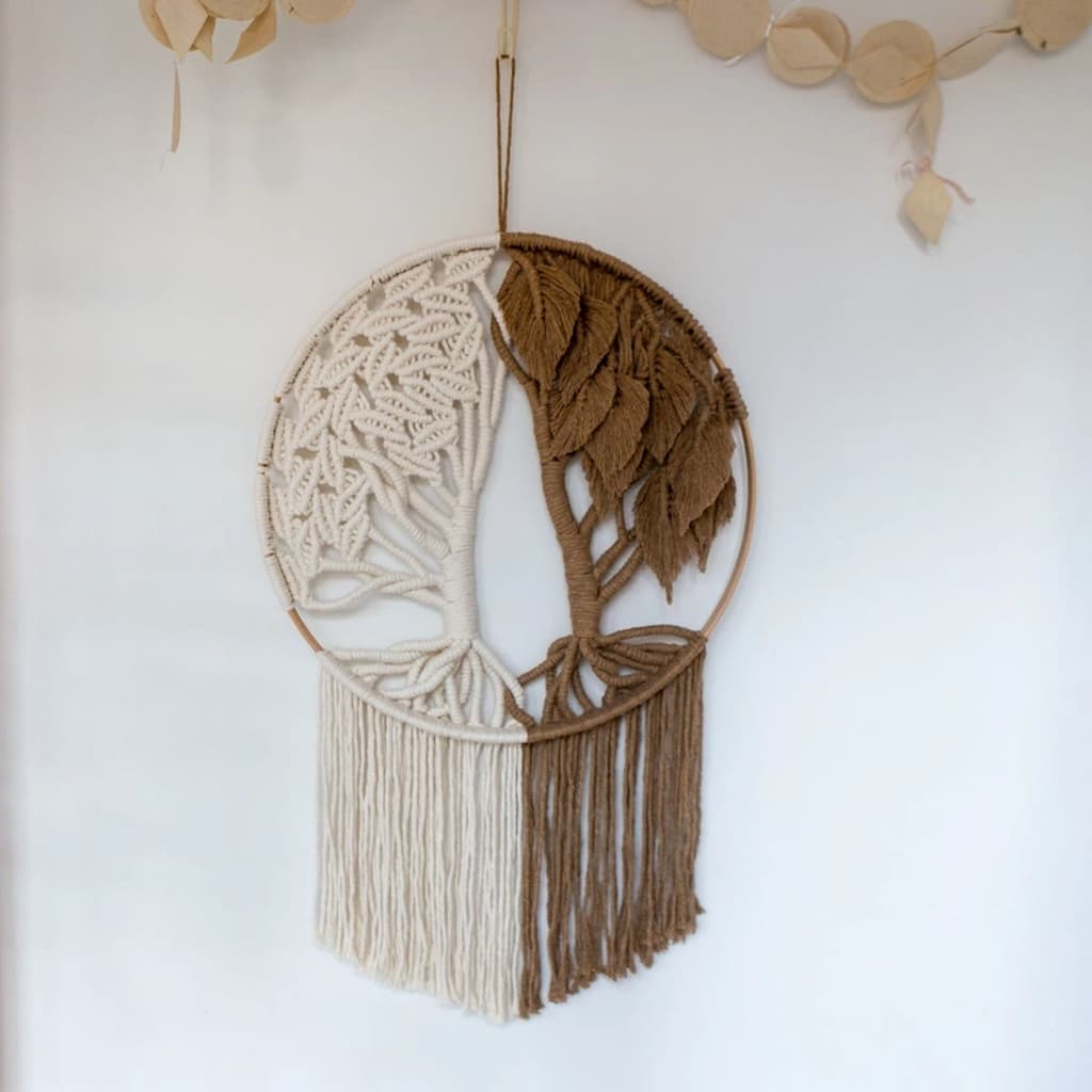 Hoooked | DIY Macramé Kit Trees of Life Sendai - Paradise Fibers