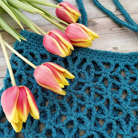 Hoooked | DIY Trogir Crochet Shopping Bag Kit - Paradise Fibers