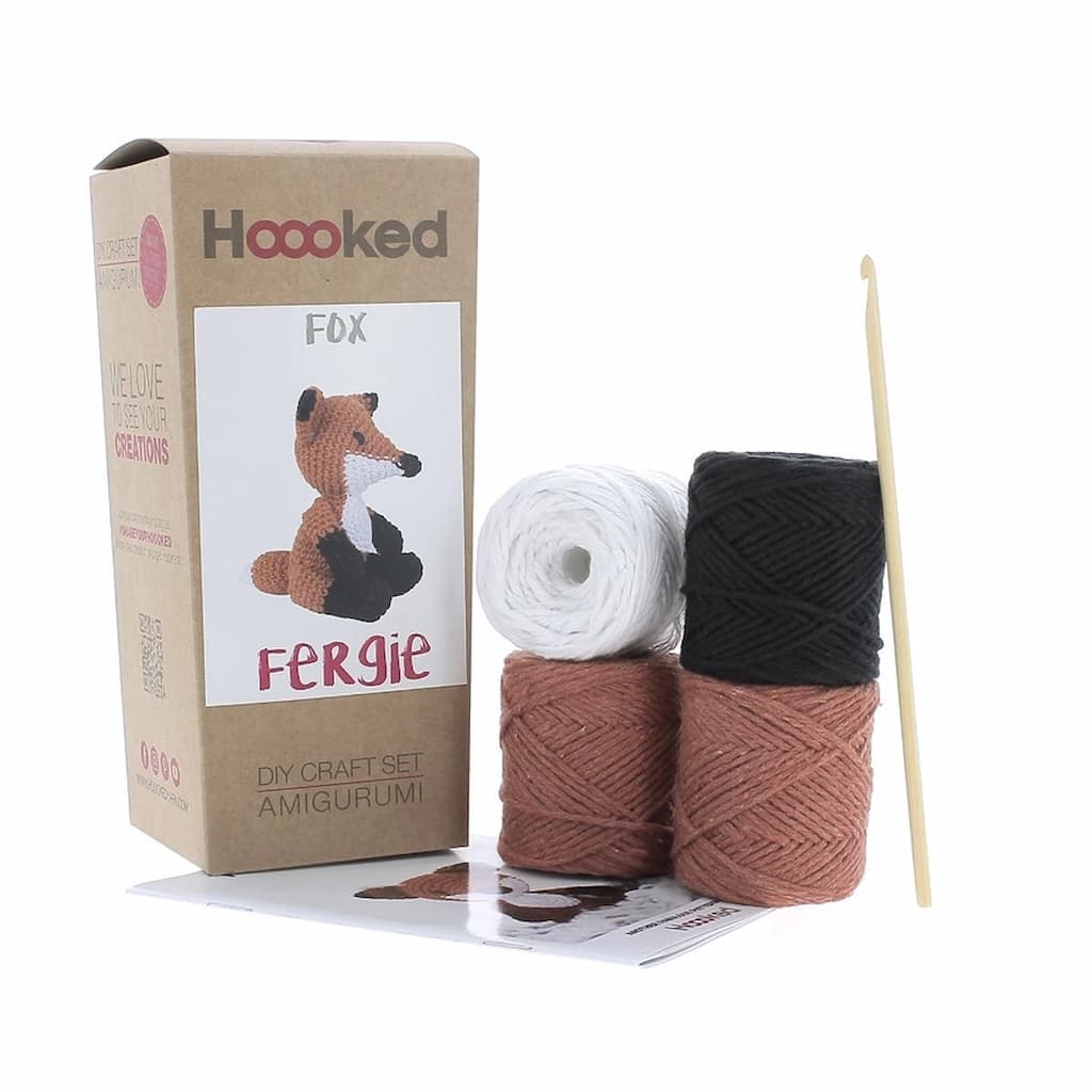 Hoooked | Fox Fergie Crochet Kit - Paradise Fibers