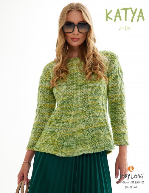 Jody Long | Katya Sweater Pattern - Paradise Fibers
