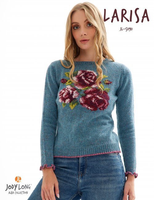 Jody Long | Larisa Sweater Pattern - Paradise Fibers