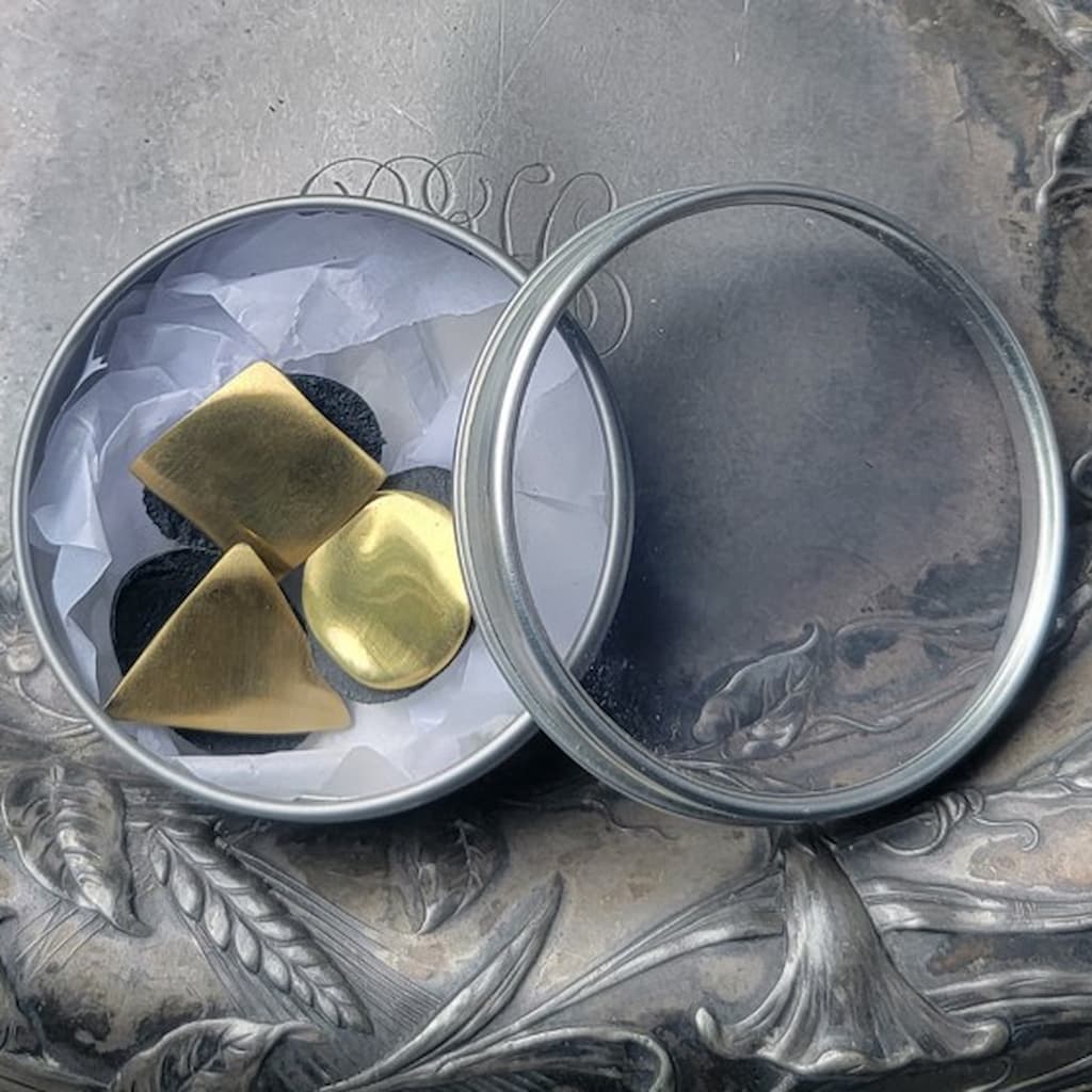 Jul | Midcentury Modern Stud Buttons - Paradise Fibers