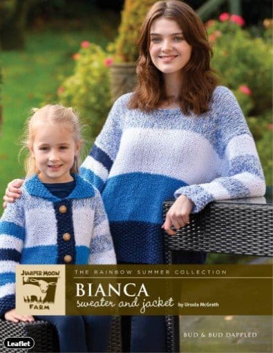 Juniper Moon Bianca Sweater and Jacket Pattern - Paradise Fibers