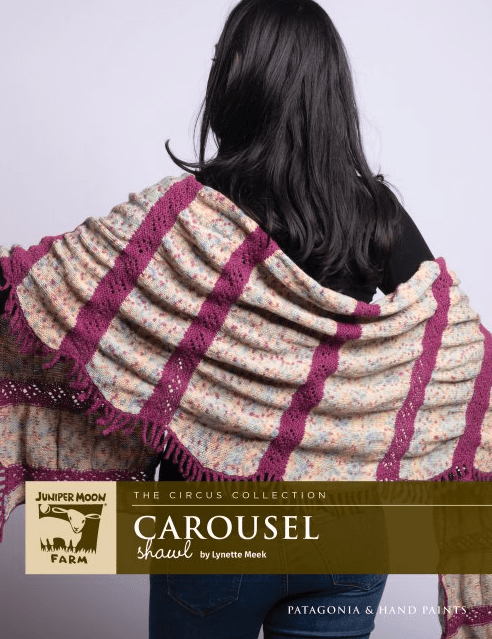 Juniper Moon Carousel Shawl Pattern - Paradise Fibers