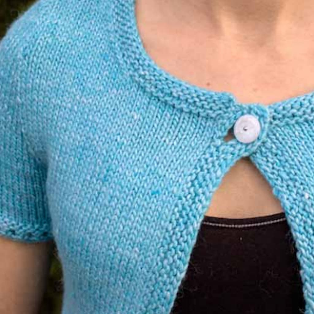 Juniper Moon Minty Cardigan Pattern - Paradise Fibers