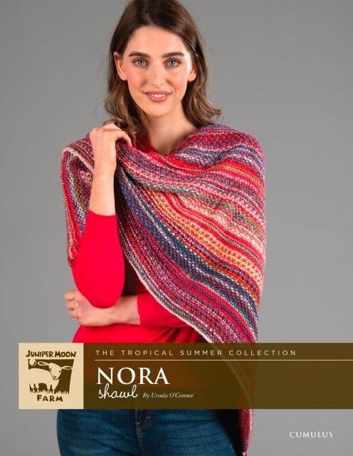 Juniper Moon Nora Shawl Pattern - Paradise Fibers