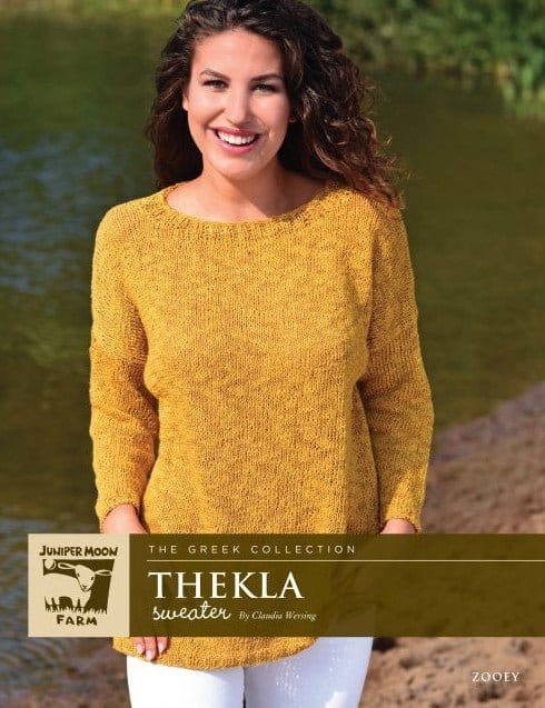 Juniper Moon Thekla Sweater Pattern - Paradise Fibers