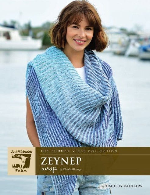 Juniper Moon Zeynep Wrap Pattern - Paradise Fibers