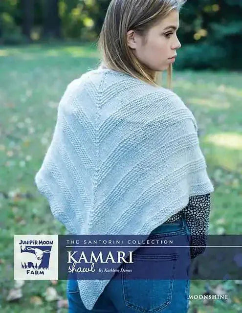 KAMARI SHAWL Pattern by Juniper Moon - Leaflet - Paradise Fibers